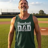 Baseball Dad Athlete Pride – Proud Baseball Father Sports Tank Top Forest - FRONT