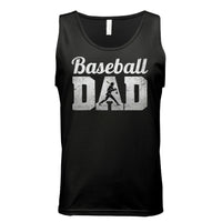 Baseball Dad Athlete Pride – Proud Baseball Father Sports Tank Top BLACK - FRONT