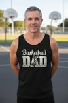 Basketball Dad Athlete Pride – Proud Basketball Father Sports Tank Top BLACK - FRONT