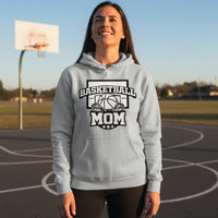 Basketball Mom Graphic Top – Court Side Sports Mom Hoodie