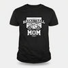 Basketball Mom Graphic Top – Court Side Sports Mom Shirt SOLID BLK BLEND - FRONT