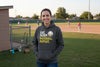 Eat Sleep Baseball Repeat Hoodie for Ladies- Athlete Lifestyle DARK HEATHER - FRONT
