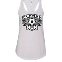 Game Day Soccer Mom Tank Top – Retro Athletic Sporty Mom Supportive Fan