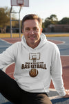 I Work to Pay for Basketball Funny Sports Lover Humor Hoodie WHITE - FRONT