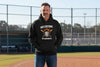 No Crying in Baseball - Competitive Baseball Vibes Hoodie BLACK - FRONT