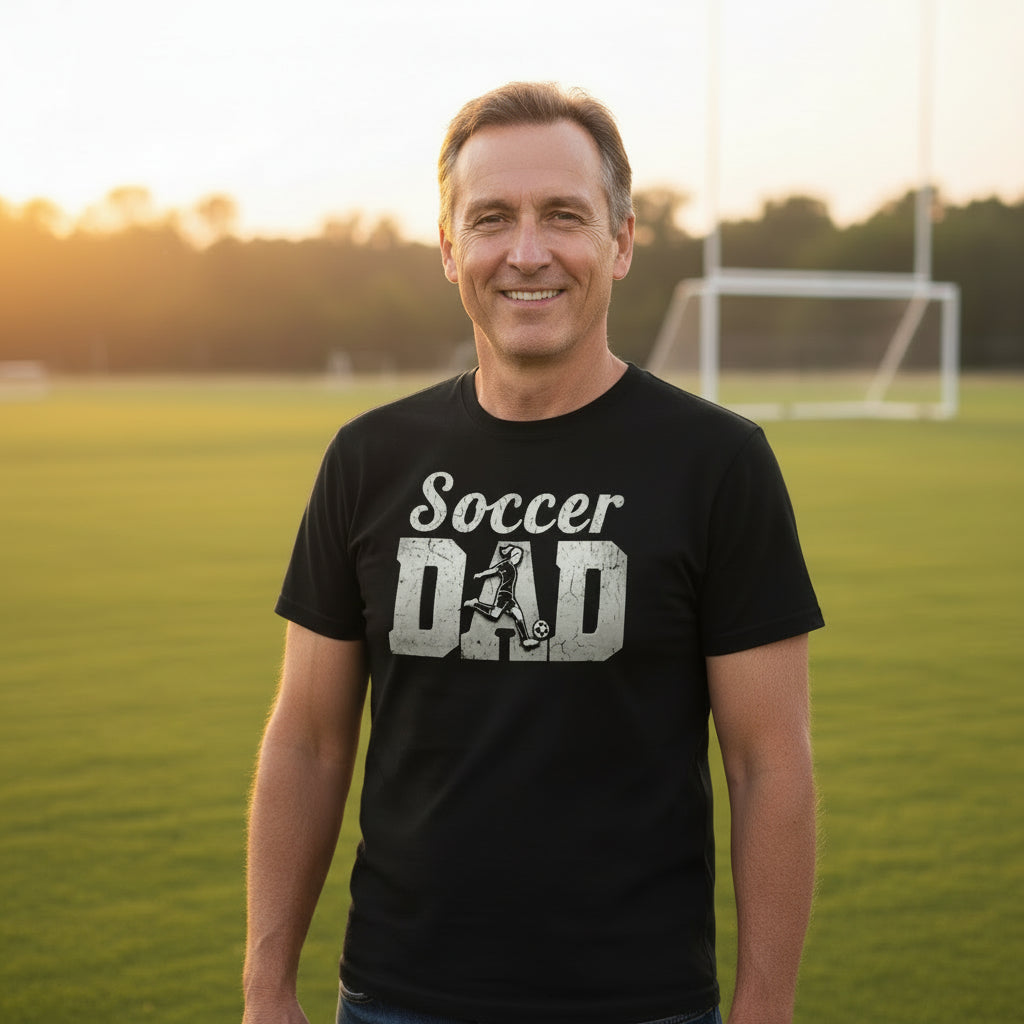 Soccer Dad Athlete Pride – Proud Soccer Father Sports T-Shirt 