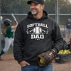 Softball Dad Hoodie – Game Day Softball Hooded Sweatshirt for Proud Dads