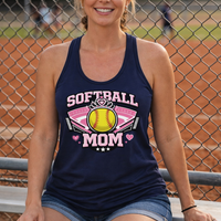 Softball Mom Tank Top – Lightweight Game Day Tank for Proud Moms