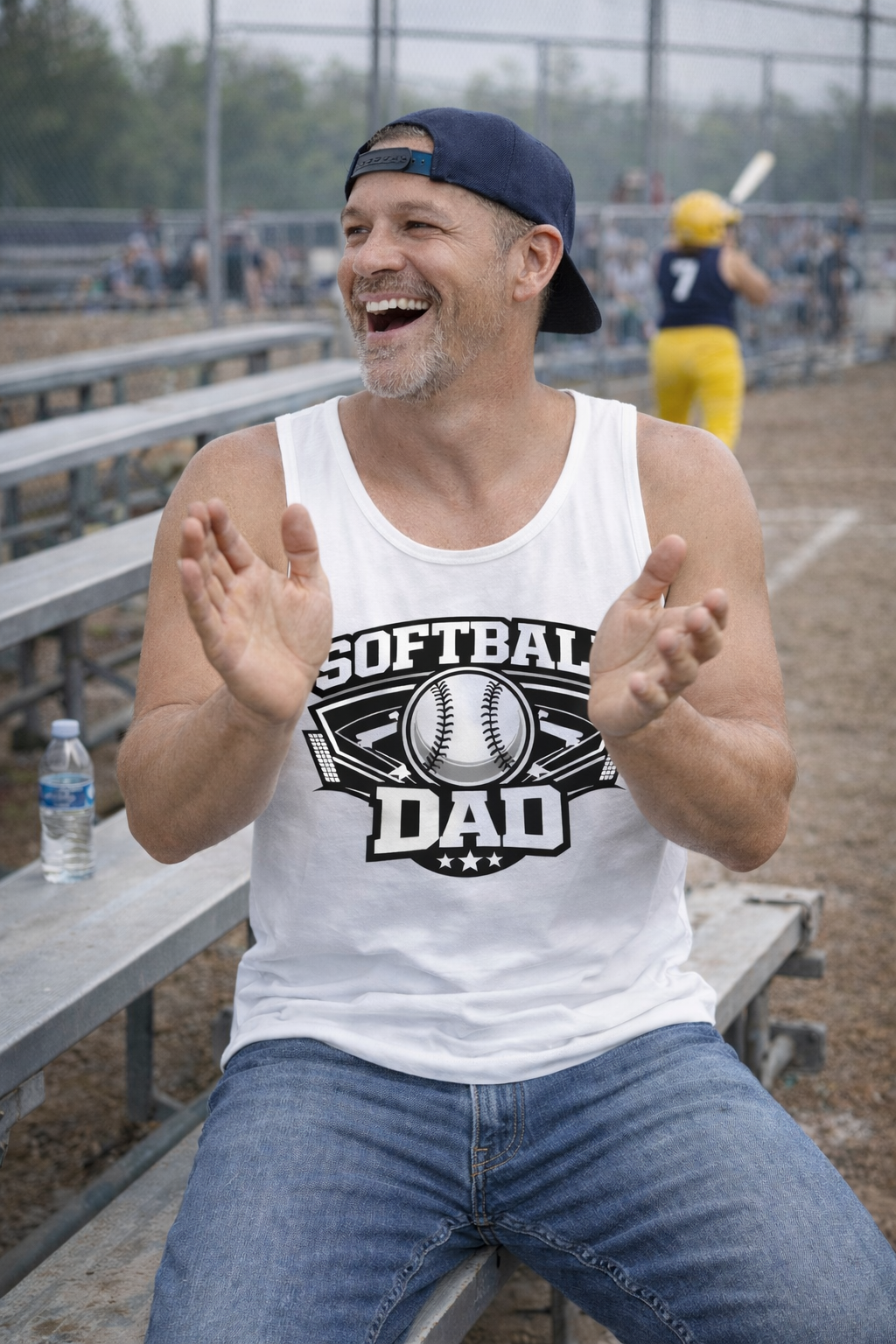Softball Tank – Men’s Softball Muscle Tee for Game Day & Practice