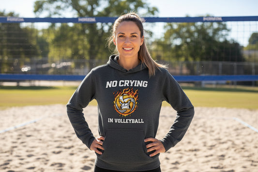 Volleyball Attitude Hoodie Design – Bold Competitive Player Humor Artwork
DARK HEATHER - FRONT