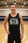 Volleyball Dad Athlete Pride – Proud Volleyball Father Sports Tank Top BLACK - FRONT