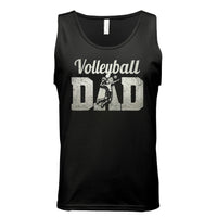 Volleyball Dad Athlete Pride – Proud Volleyball Father Sports Tank Top BLACK - FRONT